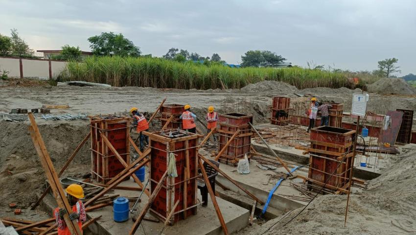 Switch Yard Foundations